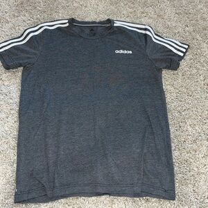 Men’s 3 stripe adidas aero ready tshirt